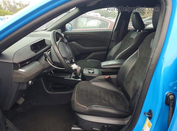 3FMTK4SE4NMA26480 2022 FORD MUSTANG Blue Widok wnętrza z przodu