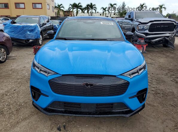 3FMTK4SE4NMA26480 2022 FORD MUSTANG Blue Widok z przodu