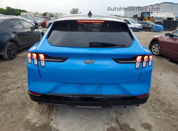 3FMTK4SE4NMA26480 2022 FORD MUSTANG Blue Widok z tyłu