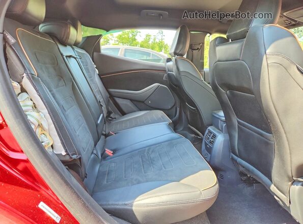 3FMTK4SE6NMA26559 2022 FORD MUSTANG Red Вид задньої частини салону