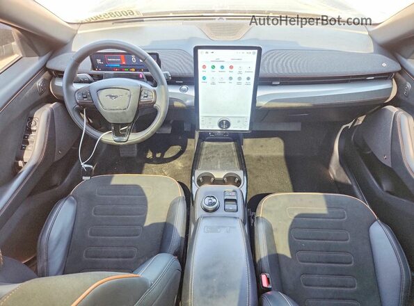 3FMTK4SE9PMA12450 2023 FORD MUSTANG Black Dashboard view