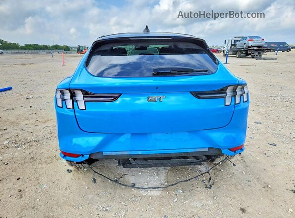 3FMTK4SX0NMA19477 2022 FORD MUSTANG Blue უკანა ხედი