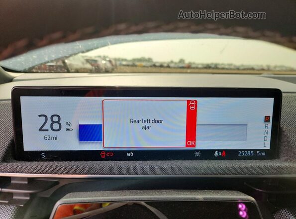 3FMTK4SX3PMA24031 2023 FORD MUSTANG Gray Instrument cluster view