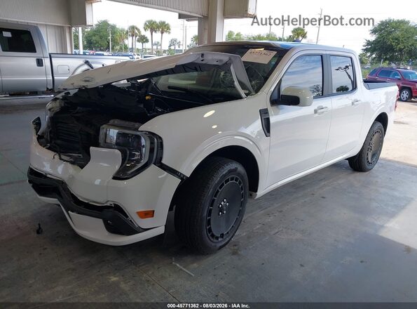 3FTCW8TA4SRA90920 2025 FORD MAVERICK White Vista tres cuartos delantera izquierda