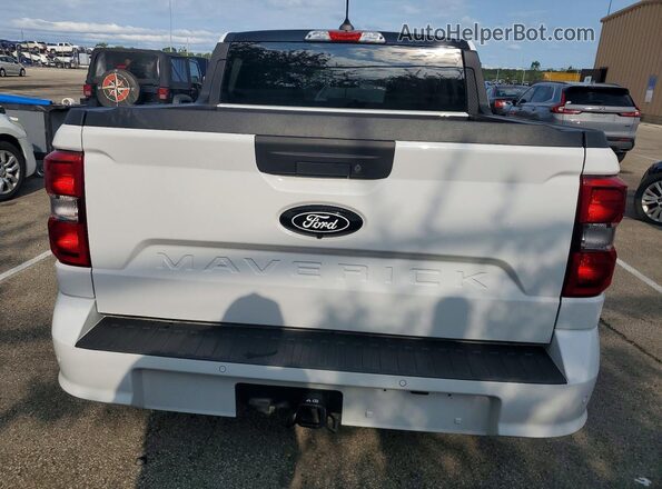3FTCW8TA5SRB08955 2025 FORD MAVERICK White Widok z tyłu