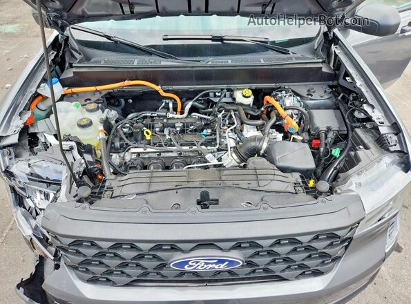 3FTTW8A31SRA77790 2025 FORD MAVERICK Gray უკანა სალონის ხედი