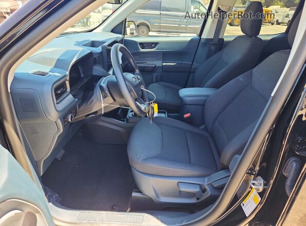 3FTTW8A31SRB59776 2025 FORD MAVERICK Black Front interior view