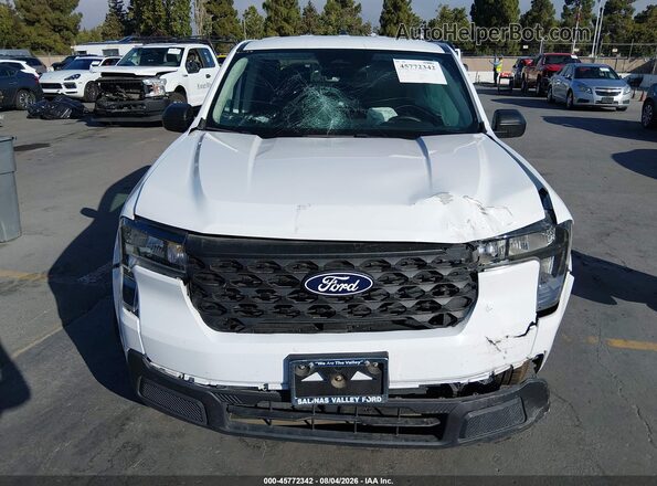 3FTTW8A32SRA14164 2025 FORD MAVERICK White Սարքավորումների վահանակի տեսք