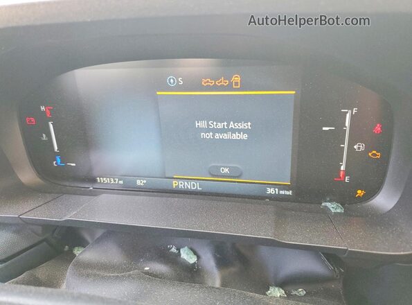 3FTTW8A35TRA15424 2026 FORD MAVERICK Серый Вид щитка приборов