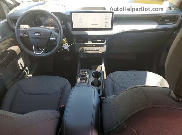 3FTTW8A37SRB67283 2025 FORD MAVERICK Gray Widok deski rozdzielczej