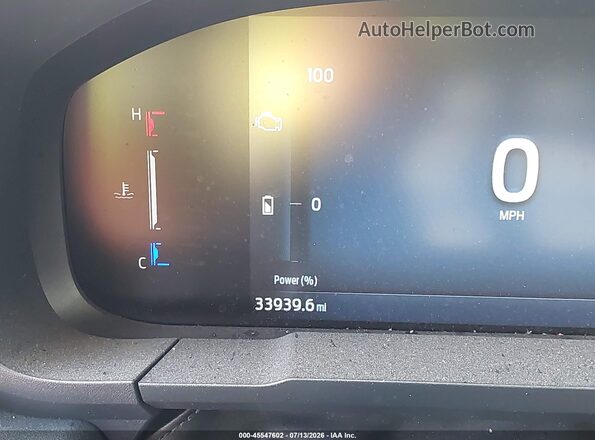 3FTTW8A38SRA56502 2025 FORD MAVERICK White Widok wnętrza 360 stopni