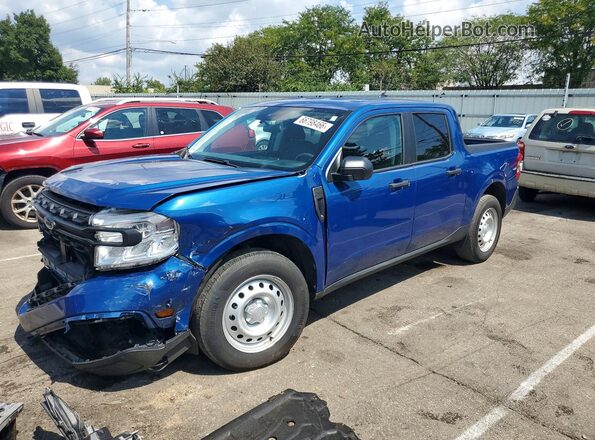 3FTTW8B99RRB79125 2024 FORD MAVERICK Blue Rear left