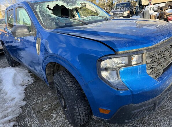 3FTTW8BA0SRA23510 2025 FORD MAVERICK Blue Front right