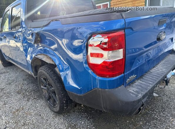 3FTTW8BA0SRA23510 2025 FORD MAVERICK Blue Rear left