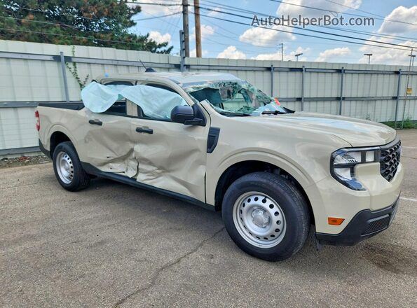 3FTTW8BA4SRB73443 2025 FORD MAVERICK Кремовый Передняя правая четверть