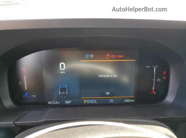 3FTTW8BA5SRA50914 2025 FORD MAVERICK Белый Вид щитка приборов