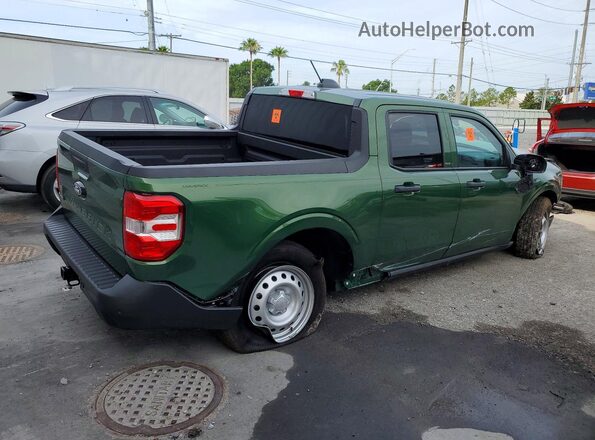 3FTTW8BA5SRB73791 2025 FORD MAVERICK Green Rear right