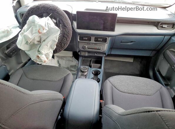 3FTTW8BA5SRB73791 2025 FORD MAVERICK Green Dashboard view