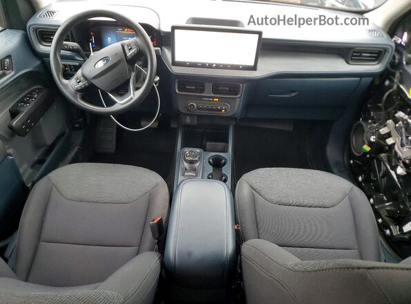 3FTTW8BA7SRA94672 2025 FORD MAVERICK Gray Dashboard view