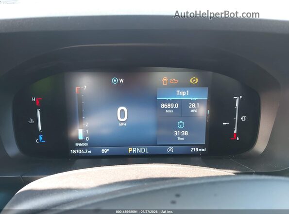 3FTTW8BA7SRB37763 2025 FORD MAVERICK White Widok tylnych siedzeń