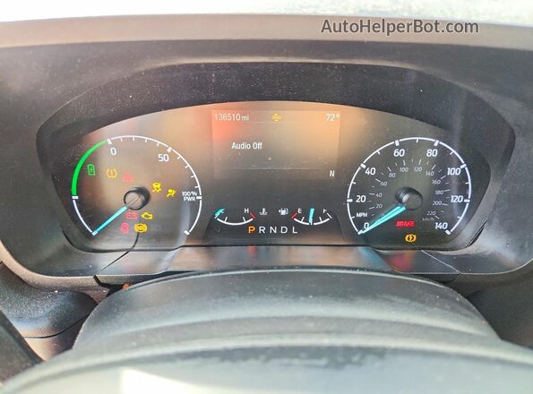 3FTTW8E30NRA08667 2022 FORD MAVERICK Orange Սարքավորումների վահանակի տեսք