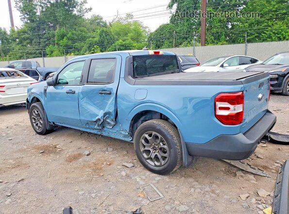 3FTTW8E31PRA45505 2023 FORD MAVERICK Blue Rear left
