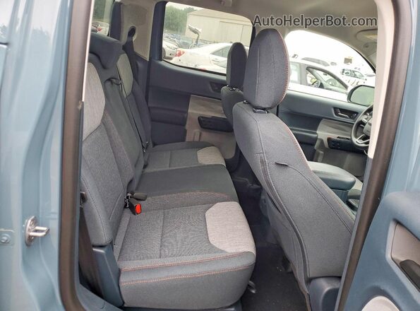 3FTTW8E31PRA45505 2023 FORD MAVERICK Blue Rear seats view