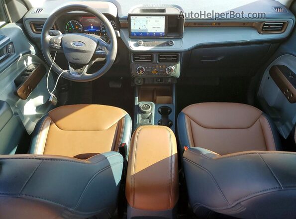 3FTTW8E31PRA69013 2023 FORD MAVERICK Orange Widok deski rozdzielczej