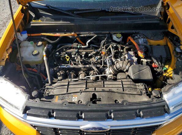 3FTTW8E31PRA69013 2023 FORD MAVERICK Orange Widok wnętrza z tyłu