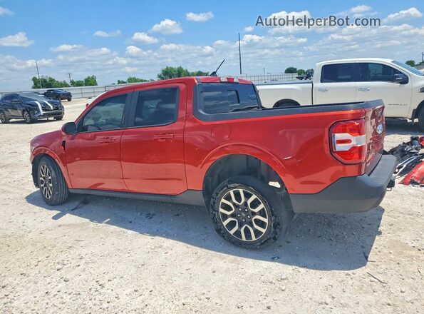 3FTTW8E31PRA76172 2023 FORD MAVERICK Красный Задняя левая четверть