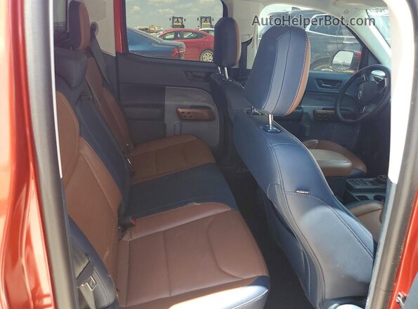 3FTTW8E31PRA76172 2023 FORD MAVERICK Красный Вид задних сидений