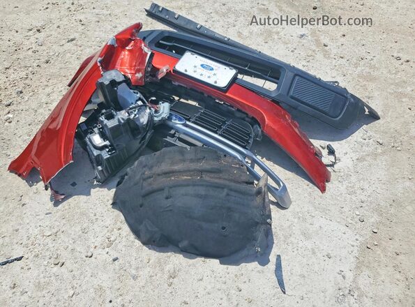 3FTTW8E31PRA76172 2023 FORD MAVERICK Красный Вид подкапотного пространства