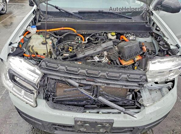 3FTTW8E31PRA94879 2023 FORD MAVERICK Teal Вид салону спереду