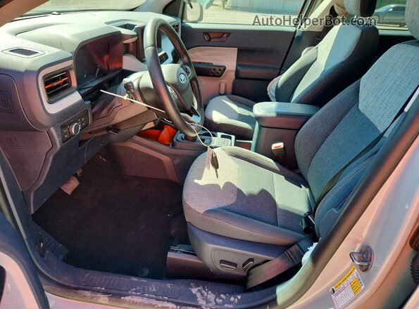 3FTTW8E35PRA16394 2023 FORD MAVERICK Серый Вид салона спереди