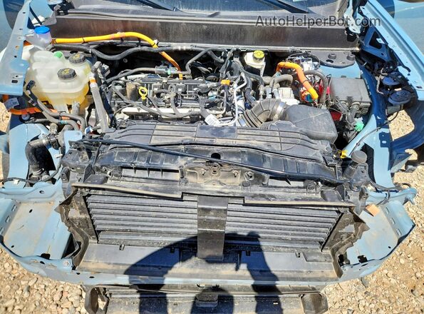 3FTTW8E35PRA31767 2023 FORD MAVERICK Синий Вид задней части салона