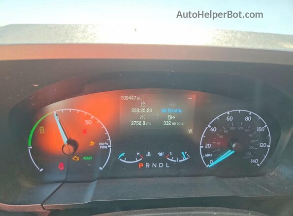 3FTTW8E35PRA31767 2023 FORD MAVERICK Синий Вид щитка приборов