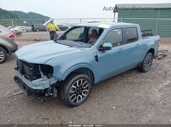 3FTTW8E36NRA42998 2022 FORD MAVERICK Light Blue Առջևի ձախ երեք քառորդ տեսարան