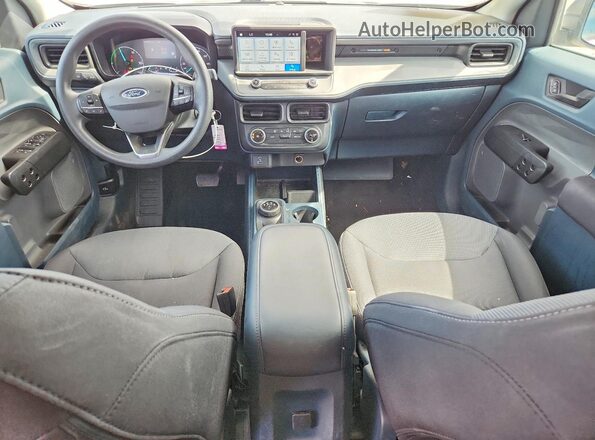 3FTTW8E37PRA06448 2023 FORD MAVERICK White Dashboard view