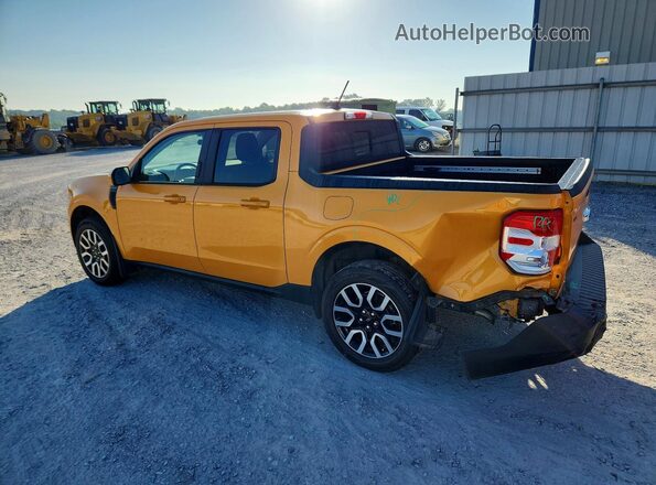 3FTTW8E38PRA27017 2023 FORD MAVERICK Yellow Trasero izquierdo