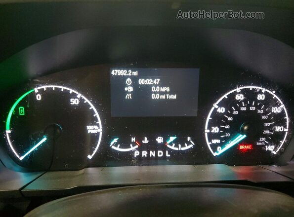 3FTTW8E3XPRA48435 2023 FORD MAVERICK Серый Вид щитка приборов