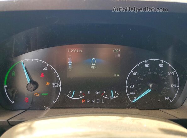 3FTTW8E3XPRA58933 2023 FORD MAVERICK White ხელსაწყოთა პანელის ხედი