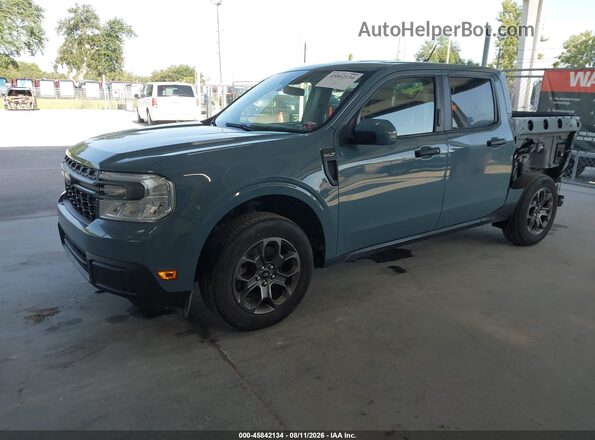 3FTTW8E90NRA41981 2022 FORD MAVERICK Blue Առջևի ձախ երեք քառորդ տեսարան