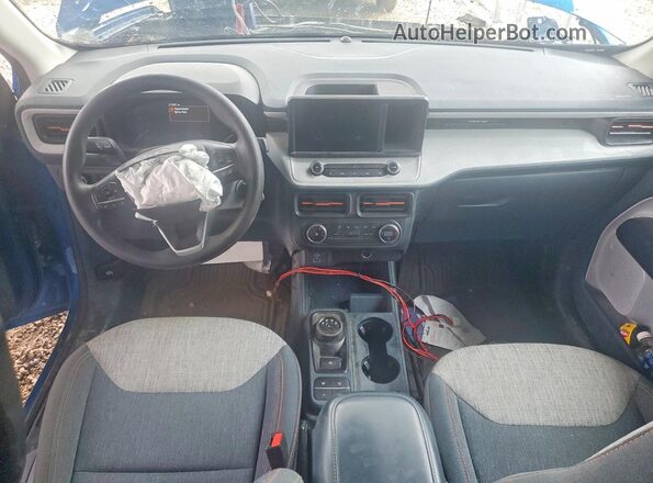 3FTTW8E91NRA44372 2022 FORD MAVERICK Blue Vista del salpicadero