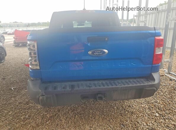 3FTTW8E91NRA44372 2022 FORD MAVERICK Blue Vista trasera