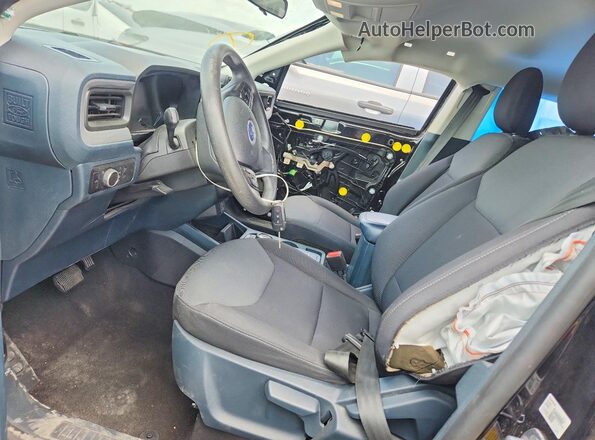3FTTW8E91PRA20642 2023 FORD MAVERICK Black Вид салону спереду