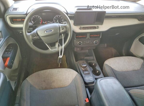 3FTTW8E95NRA02805 2022 FORD MAVERICK Orange Widok deski rozdzielczej