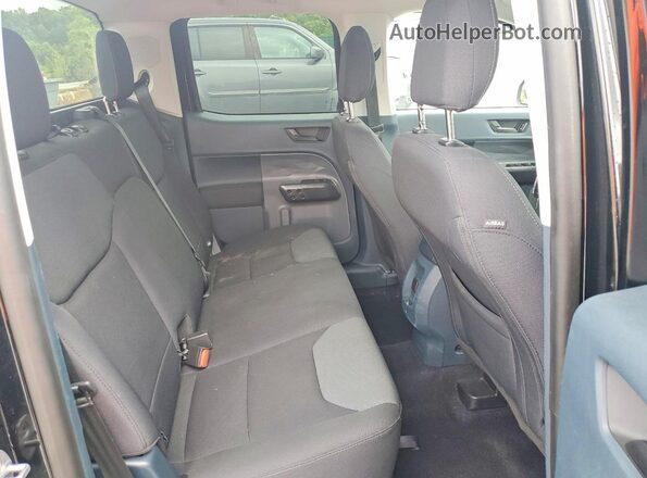 3FTTW8E96NRA95446 2022 FORD MAVERICK Black Rear seats view