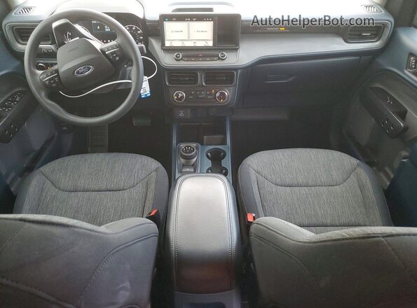3FTTW8E99PRA41657 2023 FORD MAVERICK Gray Առջևի վահանակի տեսք