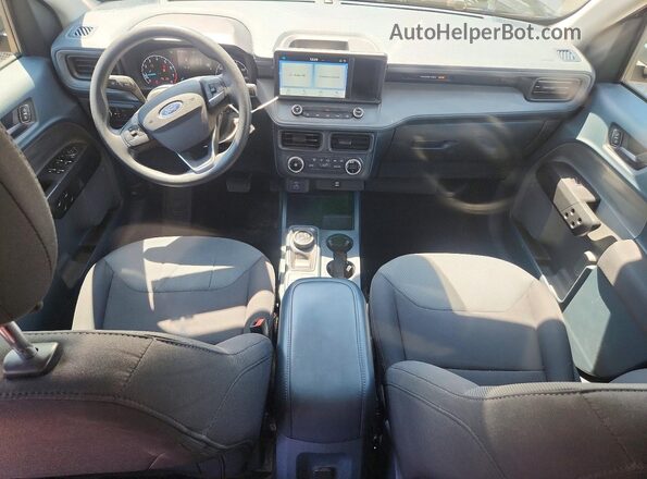 3FTTW8F90NRA46435 2022 FORD MAVERICK Gray Առջևի վահանակի տեսք