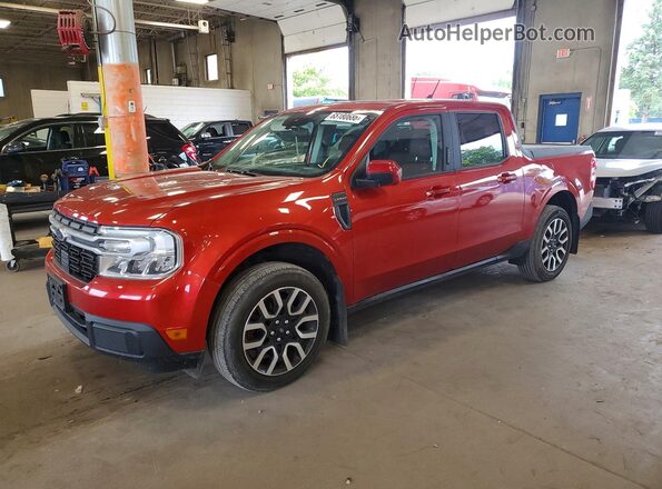 3FTTW8F91NRA05053 2022 FORD MAVERICK Оранжевый Задняя левая четверть